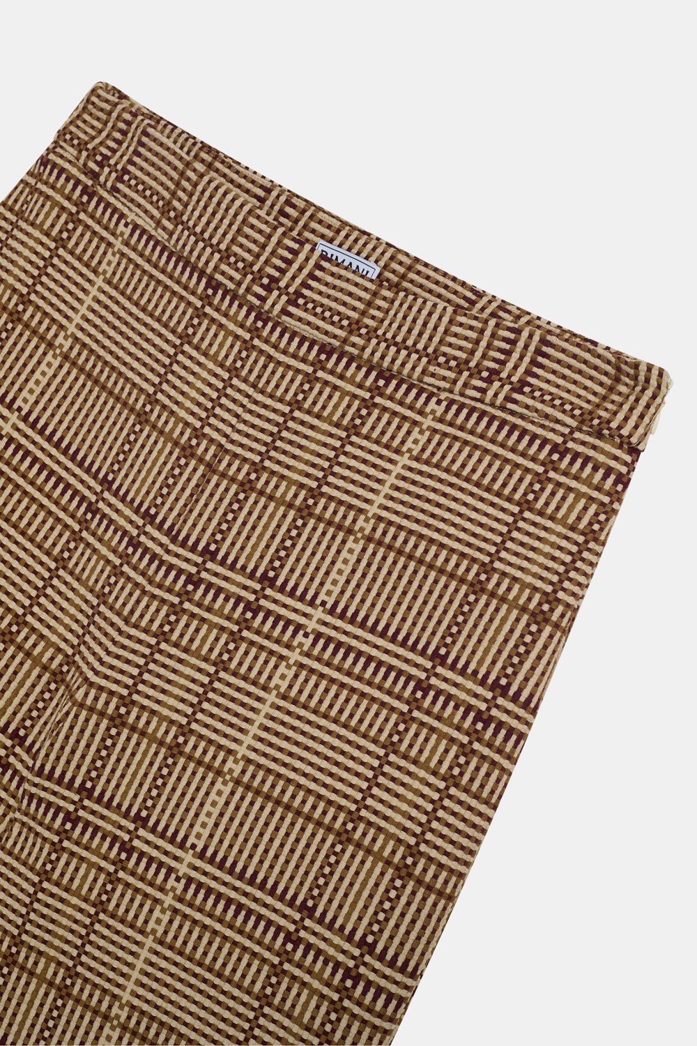 Pantalón YARA Cuadros Beige - BIMANI