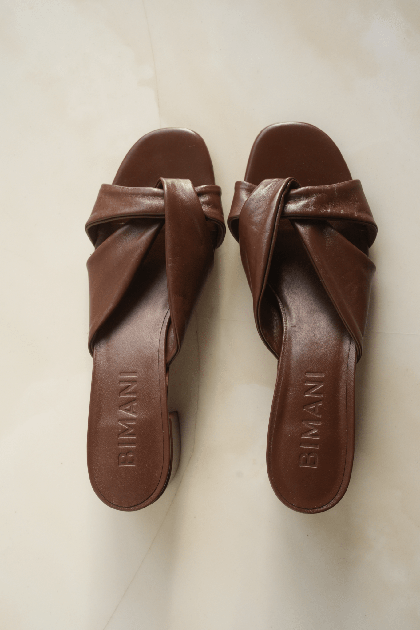 Sandalia ISABEL Marrón Chocolate - BIMANI