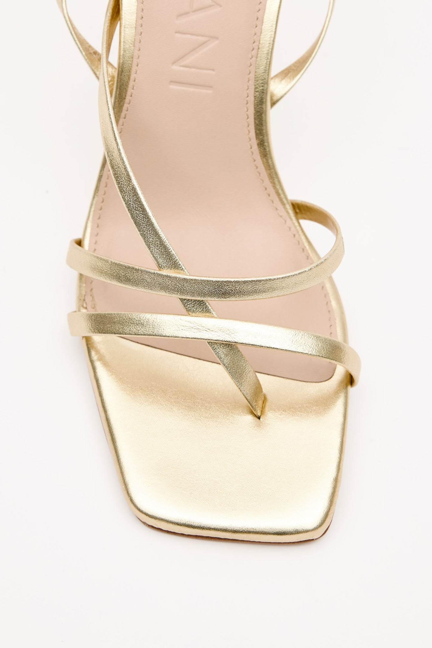 LUCIA Gold Sandal