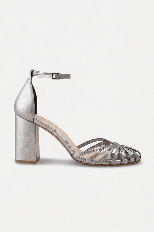 Tacón EMMA Petite Plata - BIMANI