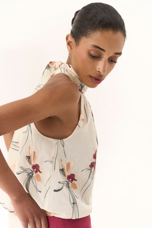 Top NERINA Crema - BIMANI
