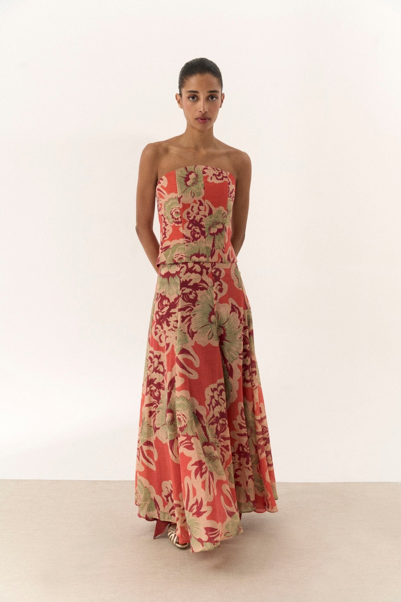 Top SERAPHINE Estampado Melocotón - BIMANI