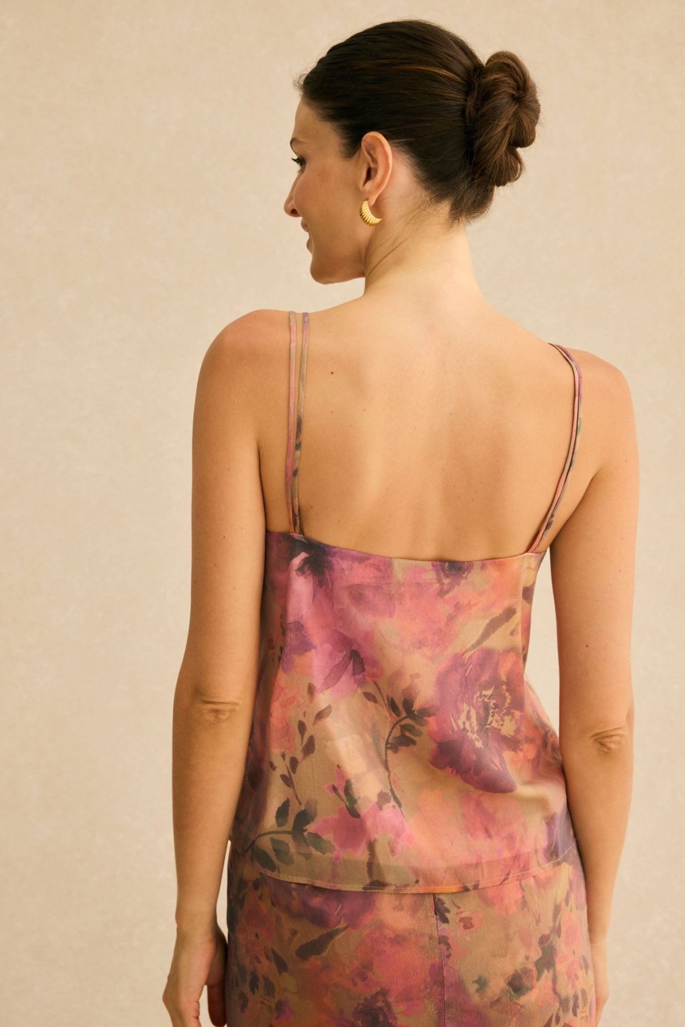 Top SOPHIE Estampado Nude - BIMANI