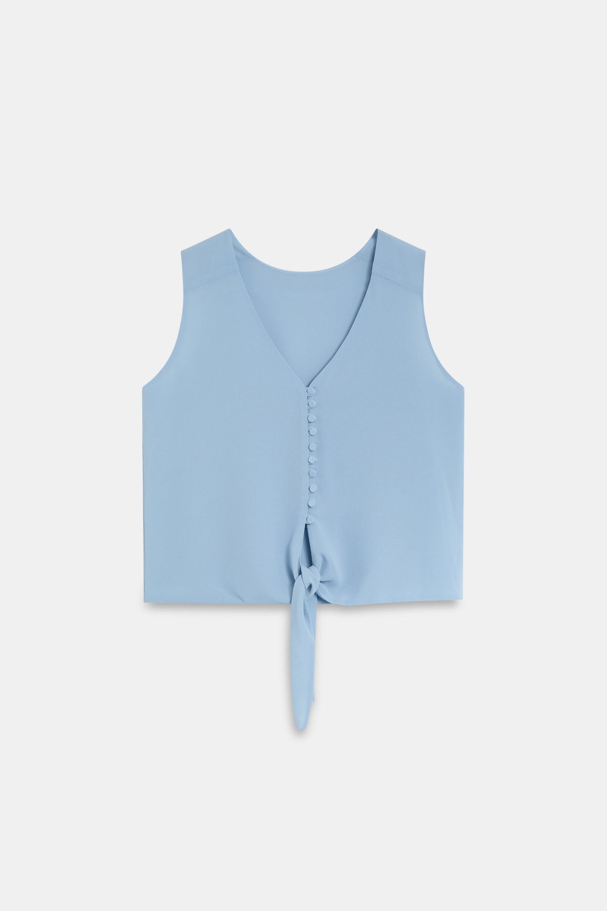 Top ZANZÍBAR Azul Bruma - BIMANI