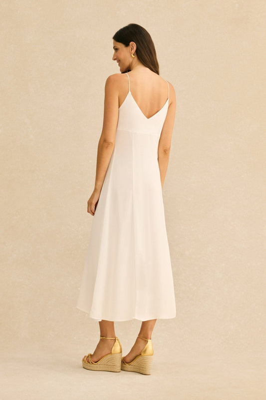 Vestido BERLÍN Blanco Eterno - BIMANI