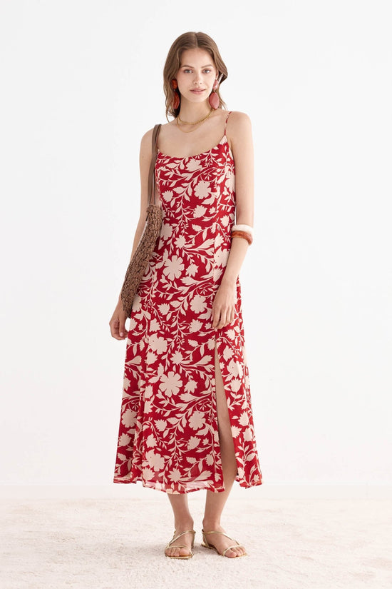 Vestido CAOBA Print Burnt - BIMANI
