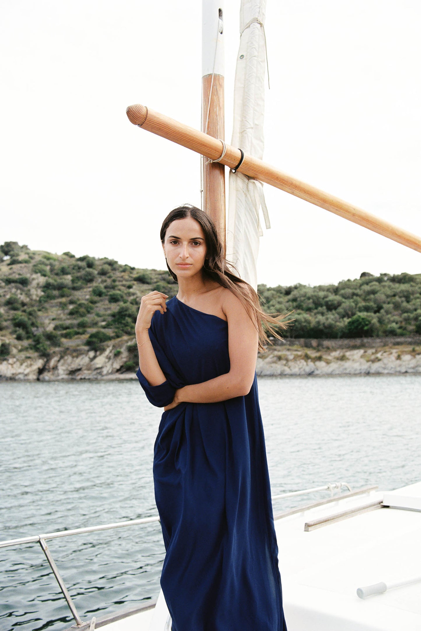 Vestido azul CLIFF