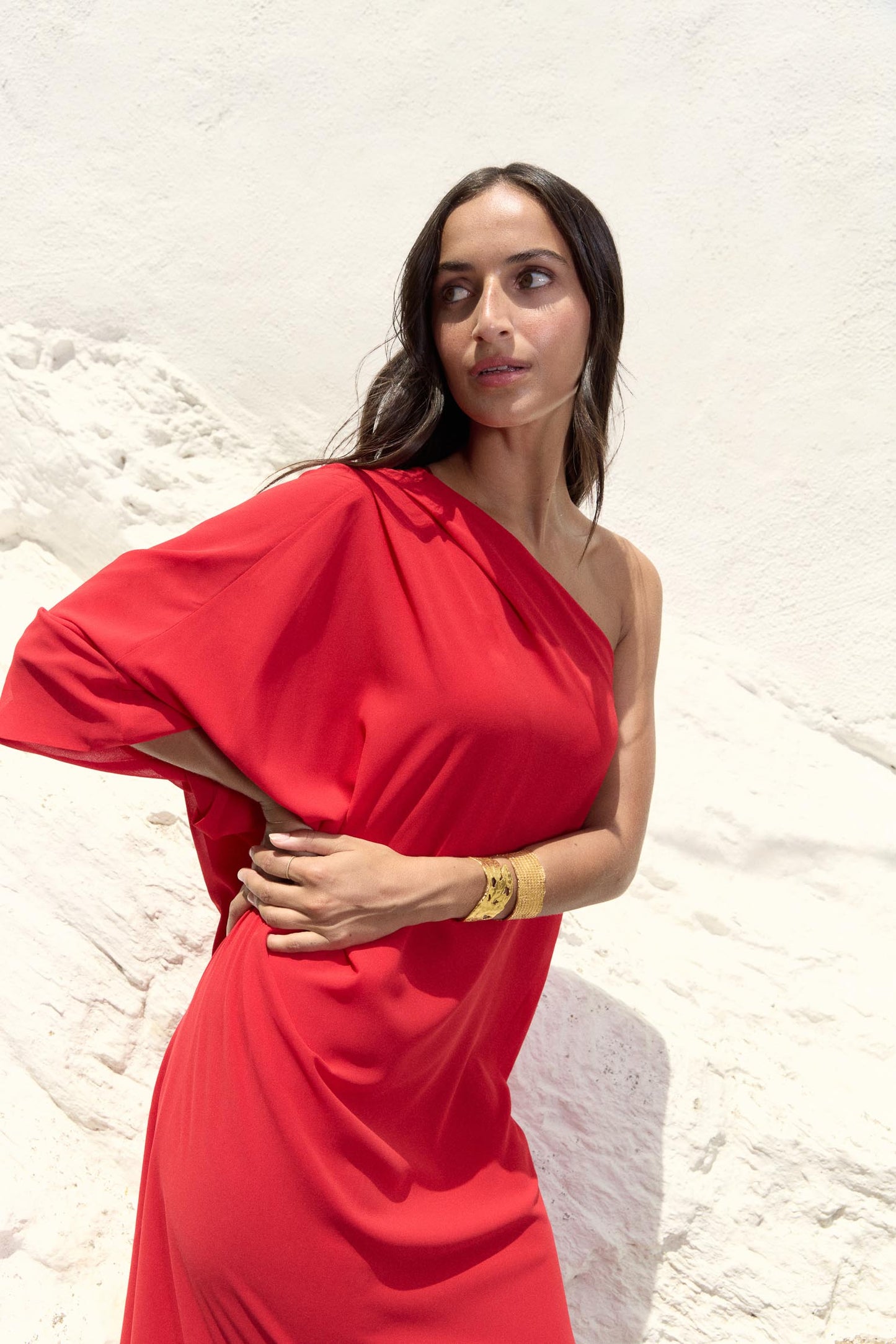 Vestido Vermelho CLIFF