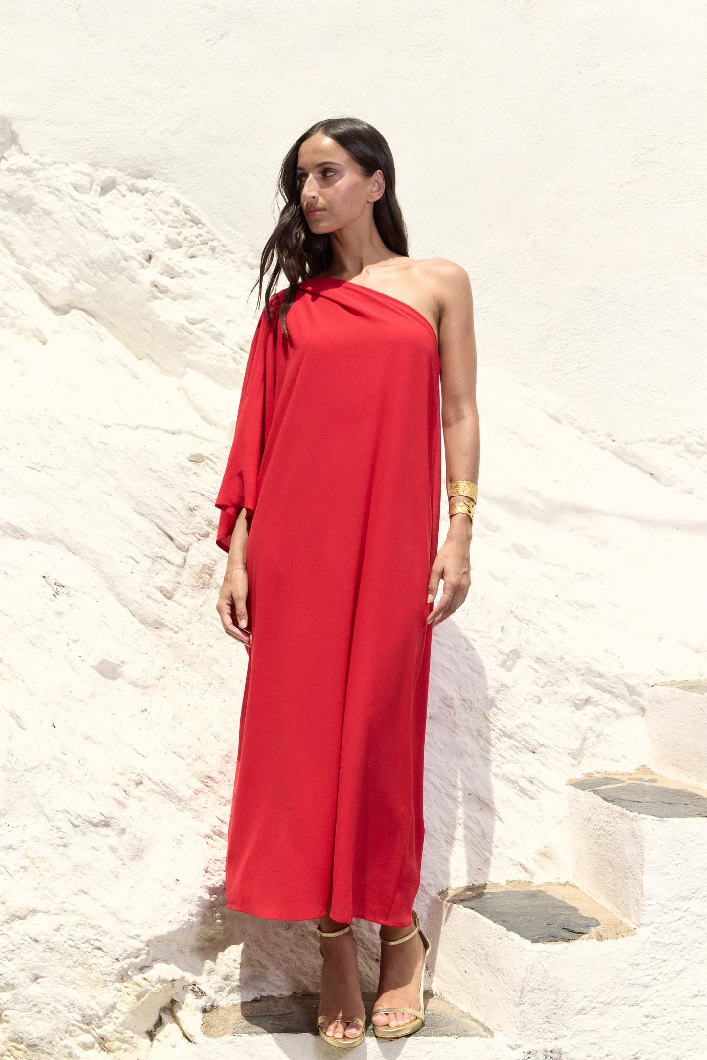 Vestido Vermelho CLIFF
