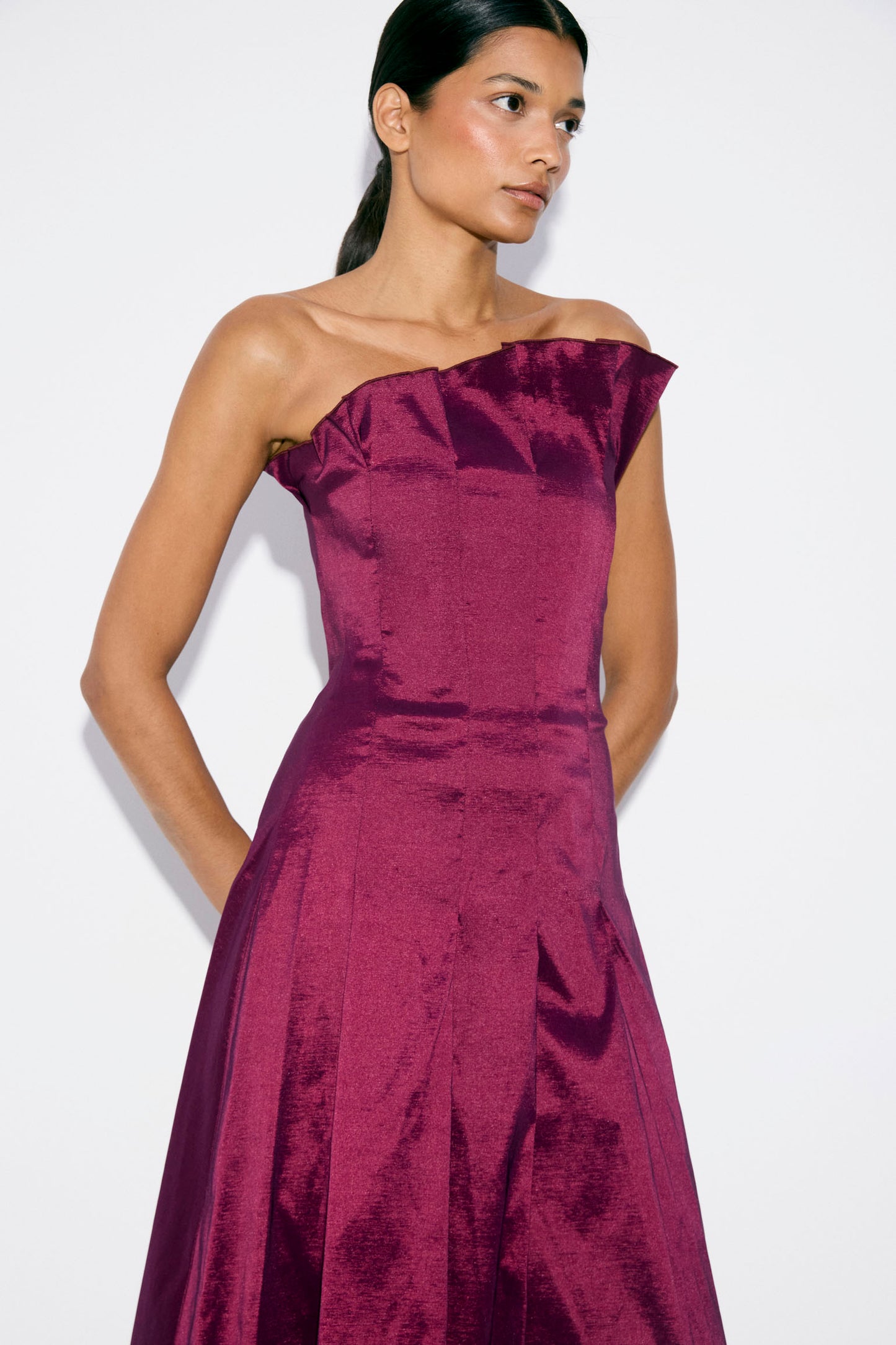Vestido CORDELIA Burdeos