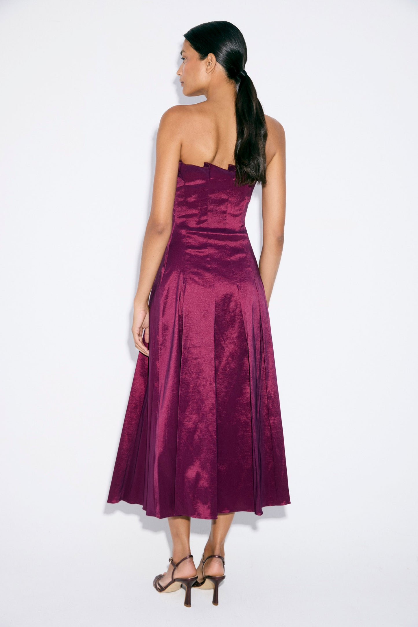 Vestido CORDELIA Burdeos