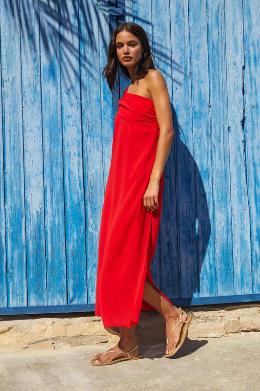 Vestido ETNA Red Poppy