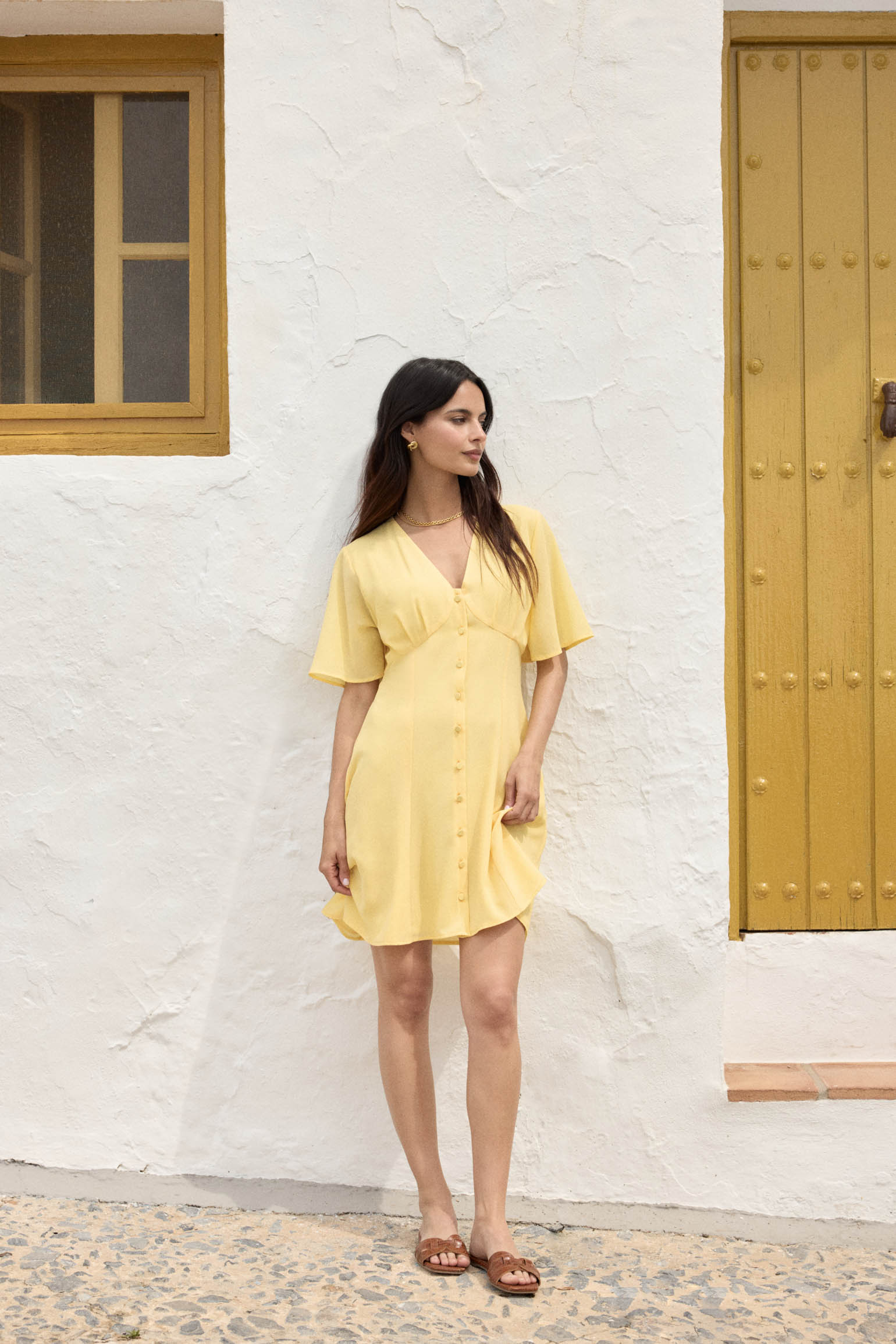 Vestido GINEBRA Lemon - BIMANI