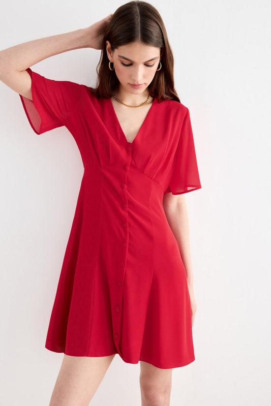 Vestido GINEBRA Red - BIMANI
