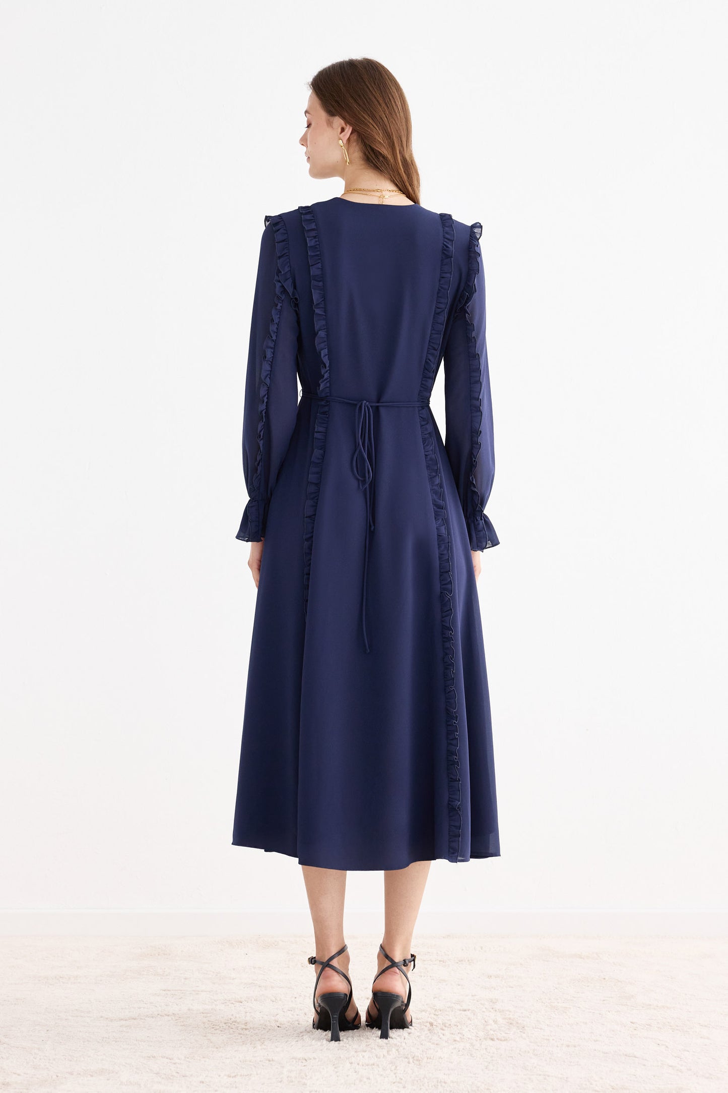Vestido Marinho MARGARET
