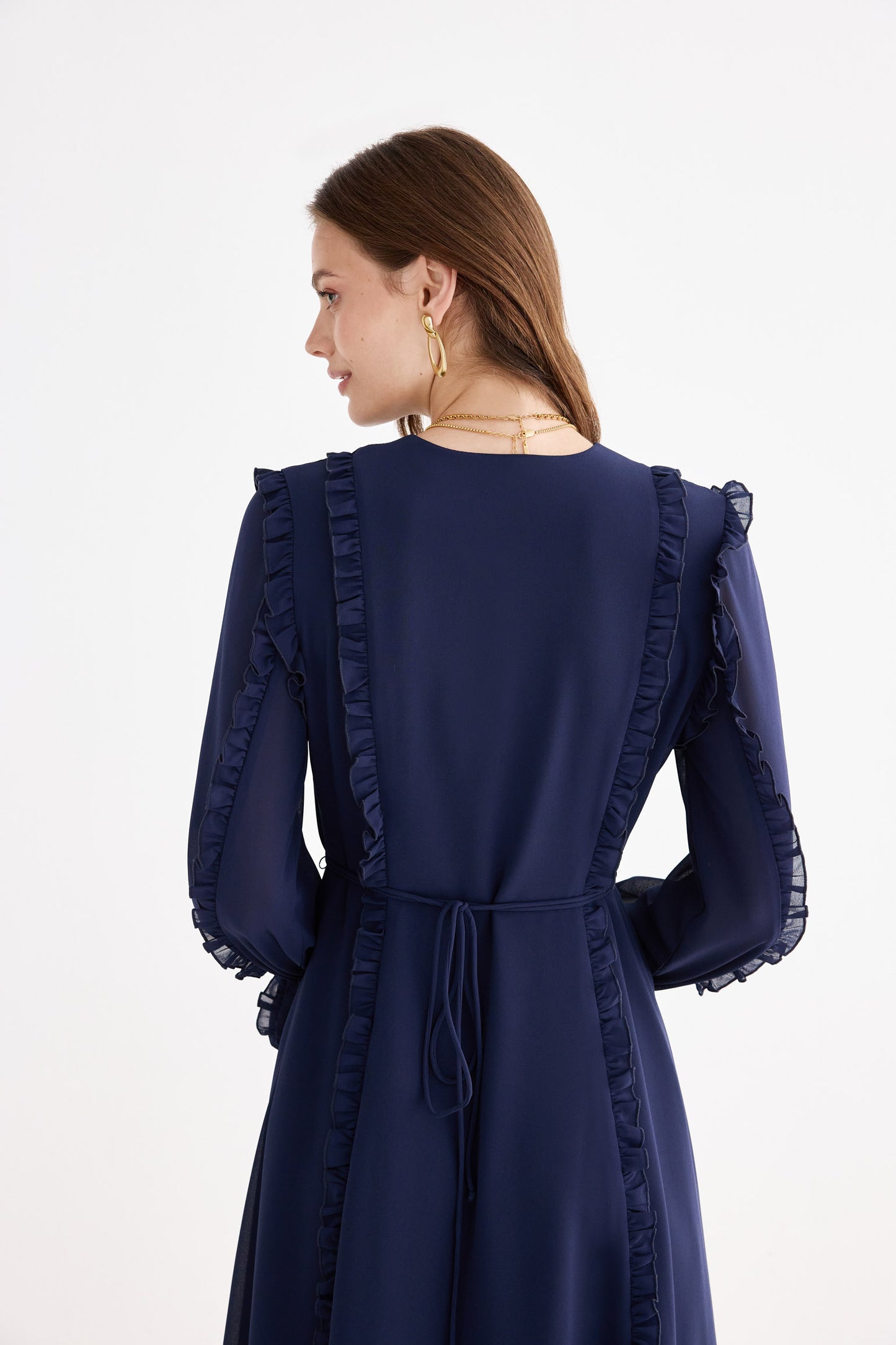 Vestido Marinho MARGARET
