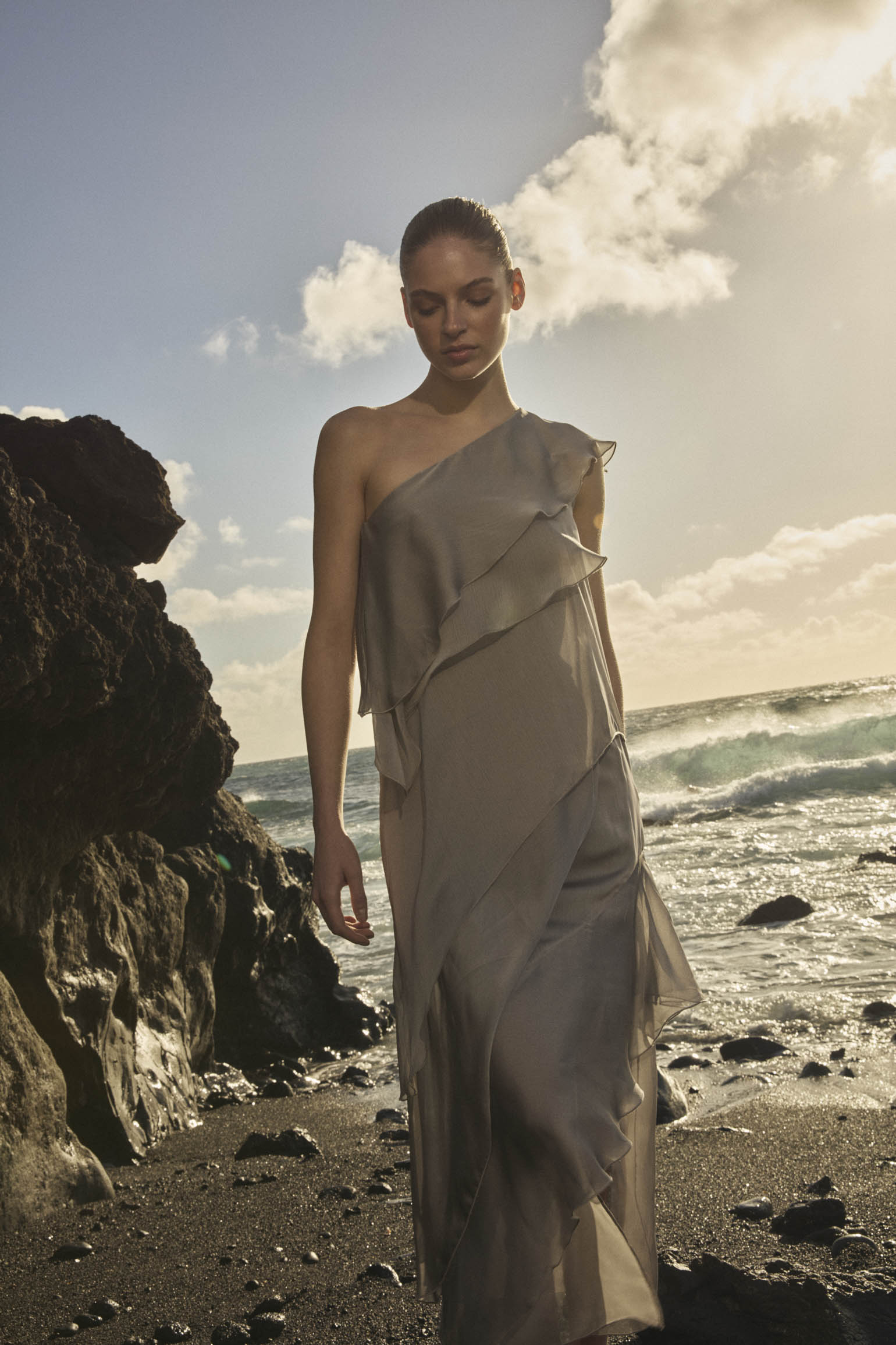 Vestido MARINA Plata - BIMANI