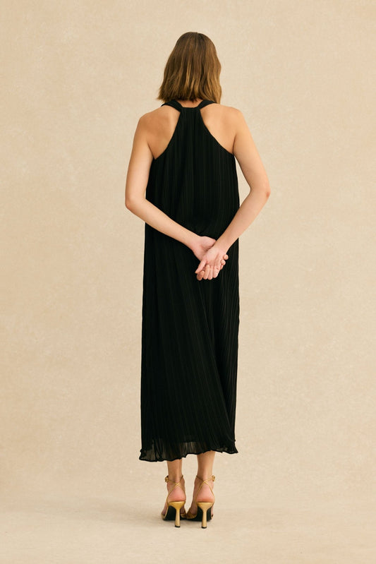 Vestido MENORCA Negro Magnético - BIMANI