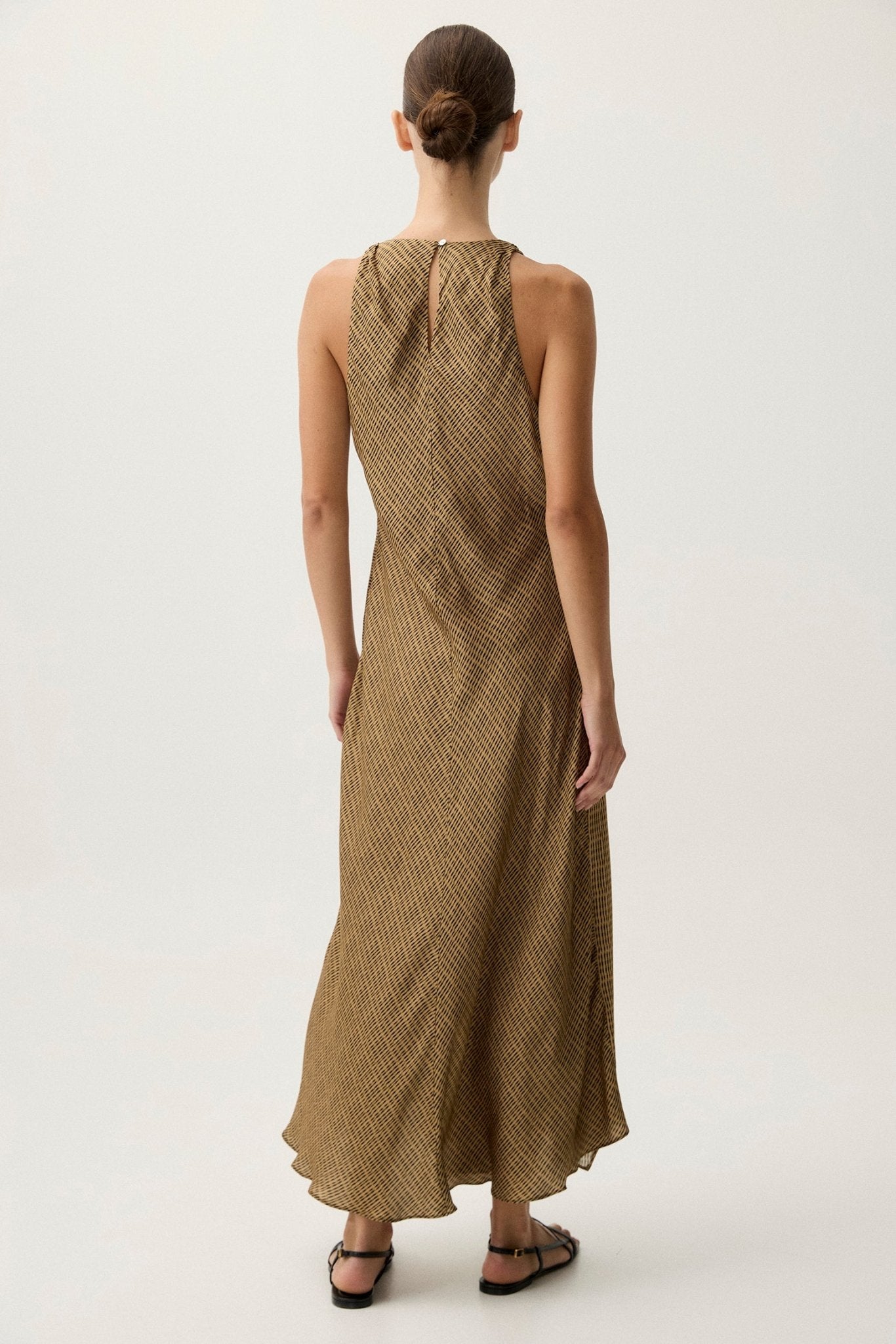 Vestido NINA Estampado Khaki - BIMANI