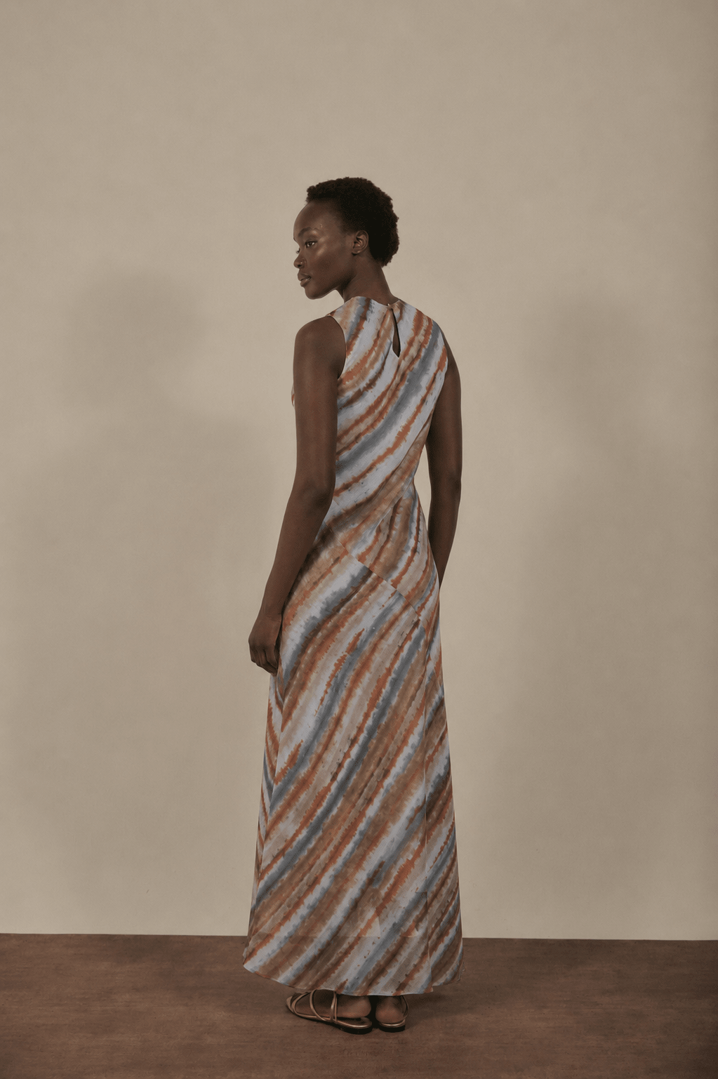 Vestido RODAS Estampado Bruma - BIMANI