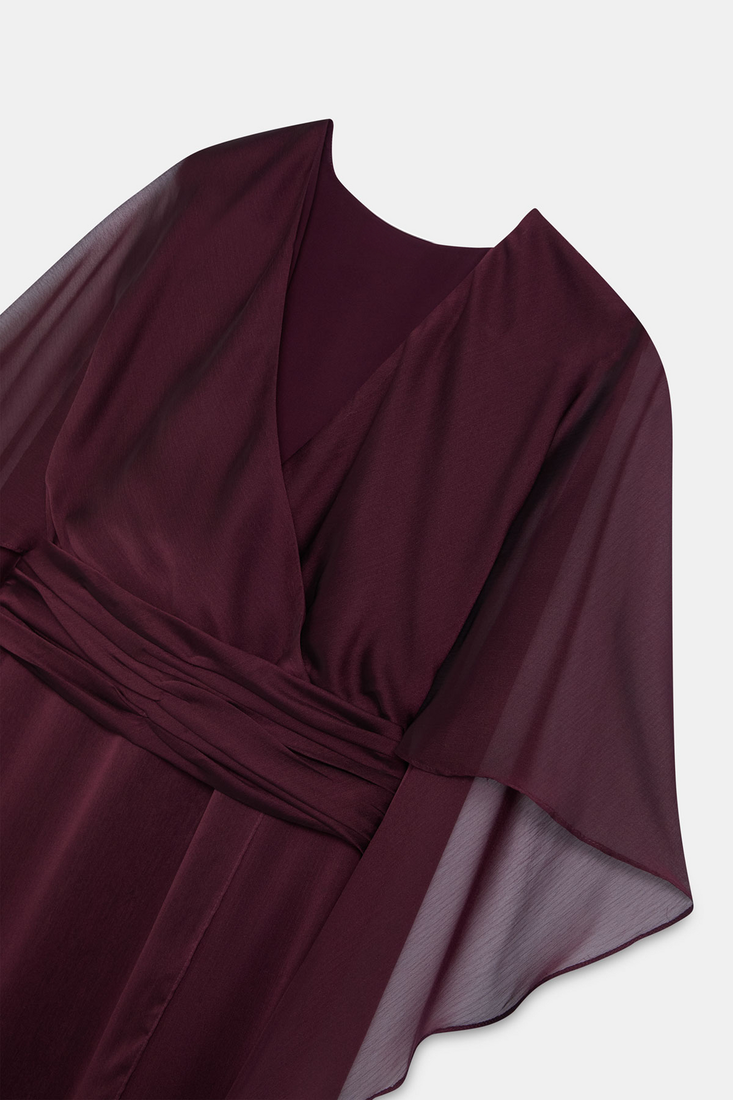 Vestido SOLINE Berenjena