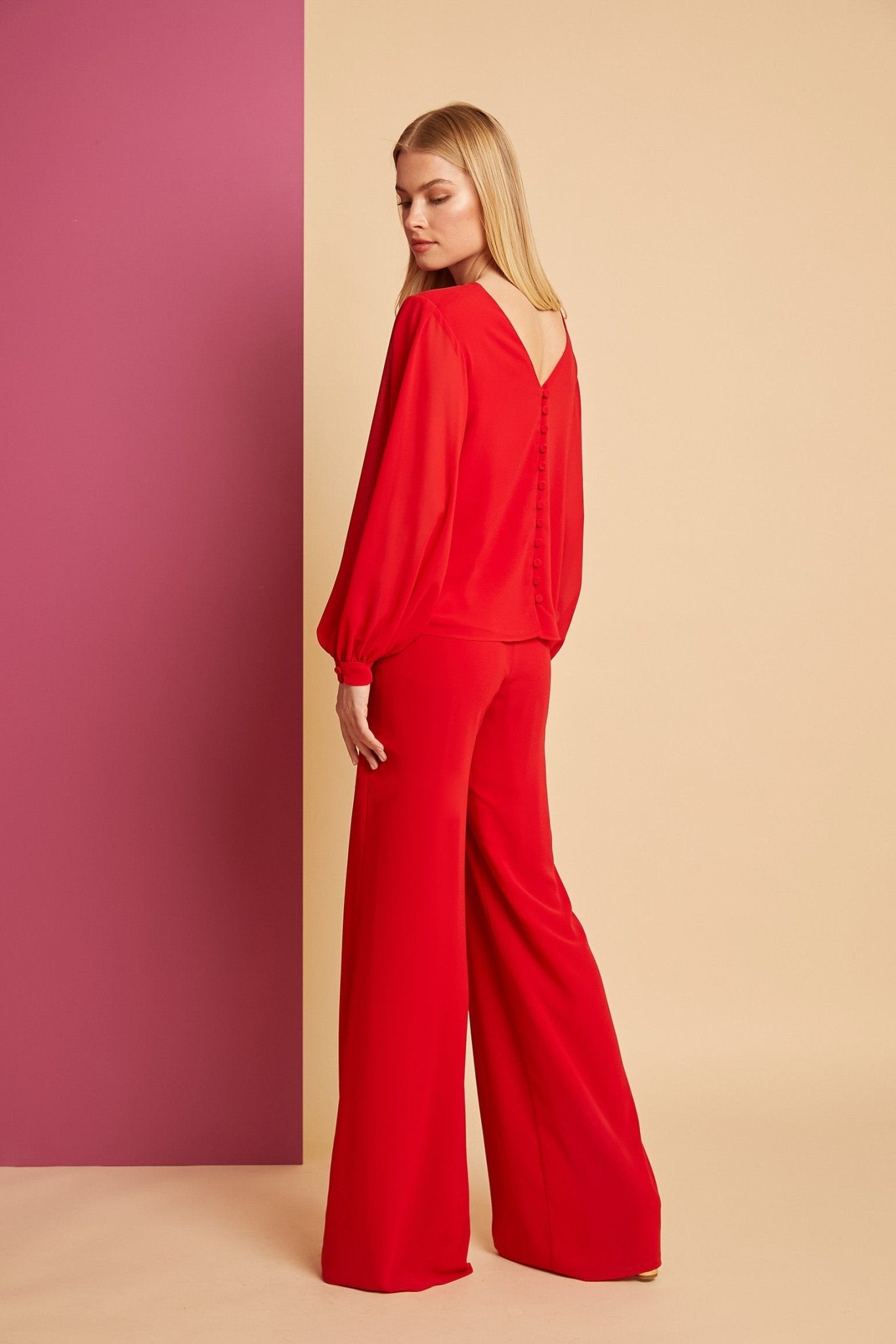 Pantalón OCÉANO Rojo Alcázar - BIMANI
